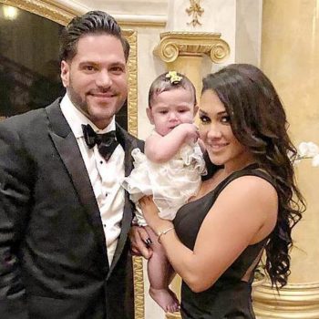 Ronnie Ortiz-Magro with Jen Harley and their daughter. (Source: Daily Mail)